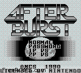 After Burst (Japan) Screen Shot 1