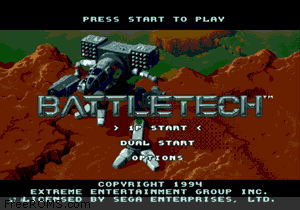 Battletech Screen Shot 1