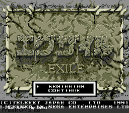 Exile Screen Shot 1