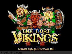 Lost Vikings Screen Shot 1