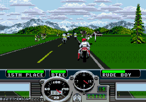 Road Rash Screen Shot 2