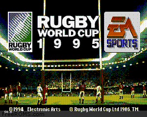 Rugby World Cup 1995 Screen Shot 1