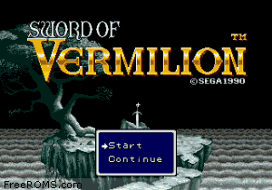 Sword of Vermilion Screen Shot 1