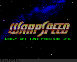 Warpspeed Screen Shot 1
