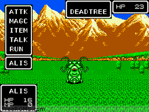 Phantasy Star Screen Shot 2