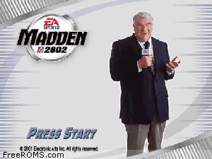 Madden NFL 2002 Screen Shot 1