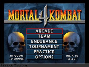 Mortal Kombat 4 Screen Shot 1