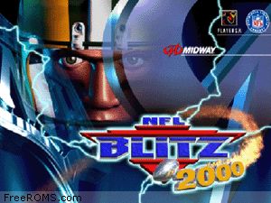 NFL Blitz 2000 Screen Shot 1