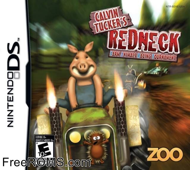 Calvin Tuckers Redneck - Farm Animal Racing Tournament Screen Shot 1