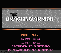 Dragon Warrior Screen Shot 1