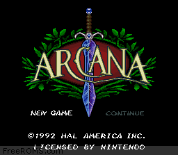 Arcana Screen Shot 1