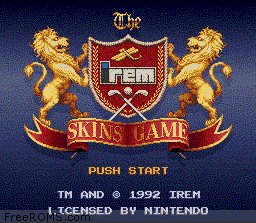 Irem Skins Game, The Screen Shot 1