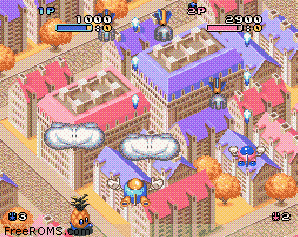 Pop'n Twinbee Screen Shot 2