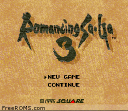 Romancing SaGa 3 Screen Shot 1